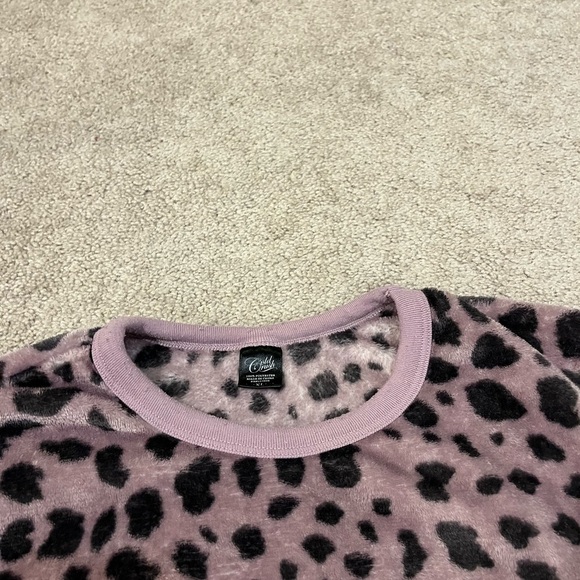 Cold Crush Plush Leopard Print Sweater - Picture 3 of 5